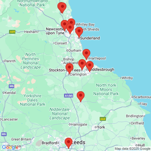 Map of Recent Inspections