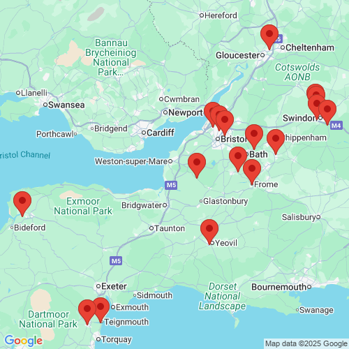Map of Recent Inspections