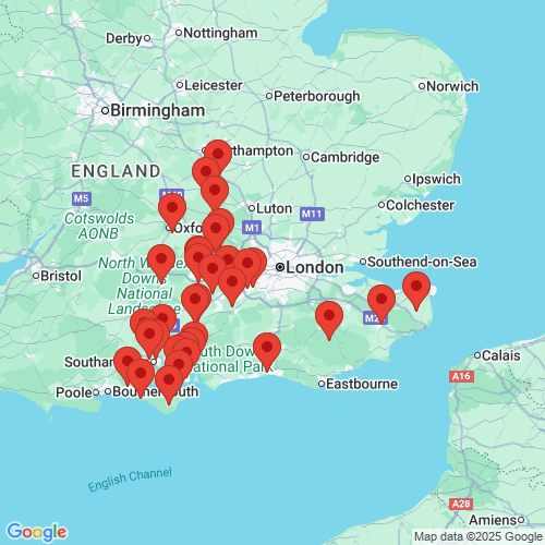 Map of Recent Inspections