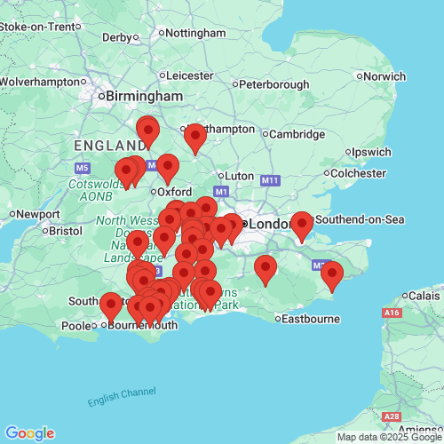 Map of Recent Inspections