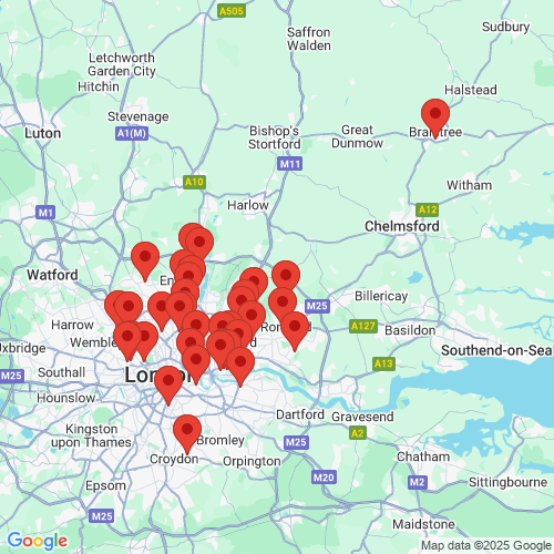 Map of Recent Inspections
