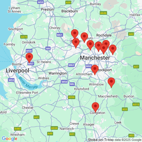 Map of Recent Inspections