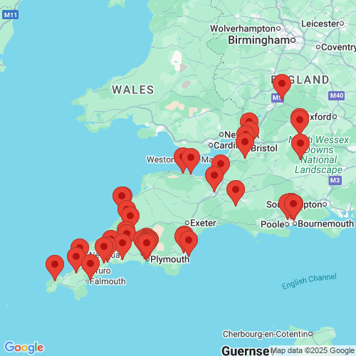Map of Recent Inspections