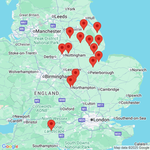 Map of Recent Inspections