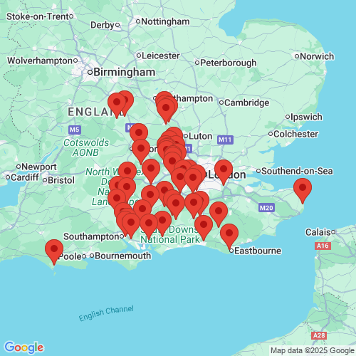 Map of Recent Inspections