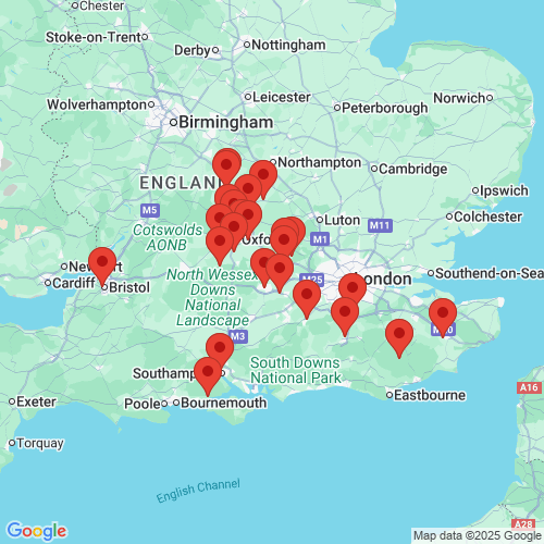 Map of Recent Inspections