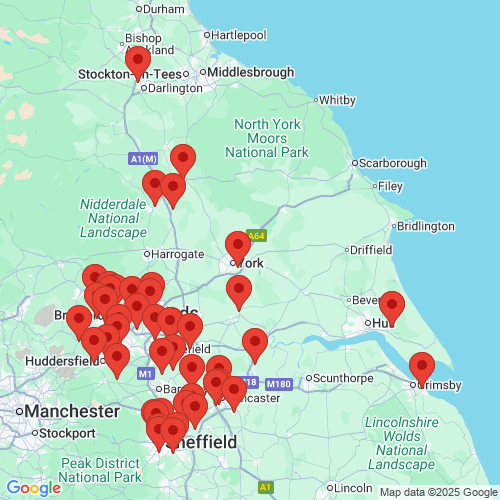 Map of Recent Inspections