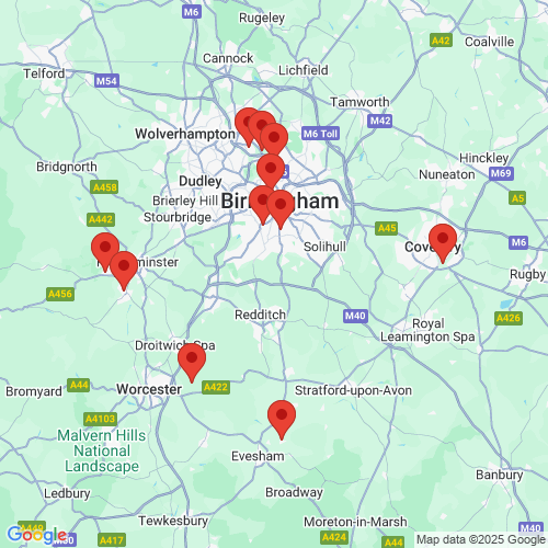 Map of Recent Inspections