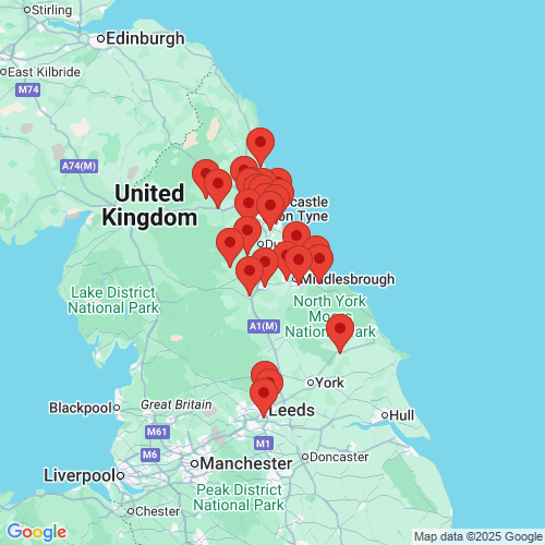 Map of Recent Inspections