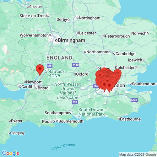 Map of Recent Inspections