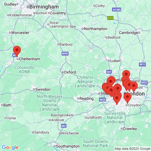 Map of Recent Inspections