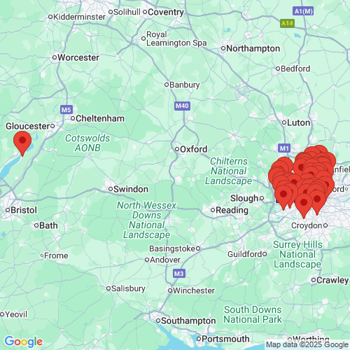 Map of Recent Inspections