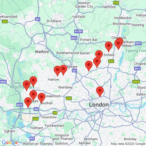 Map of Recent Inspections