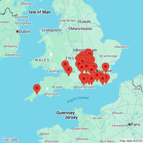 Map of Recent Inspections