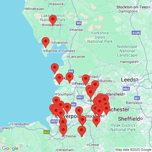Map of Recent Inspections