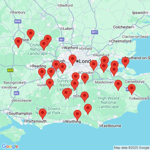 Map of Recent Inspections