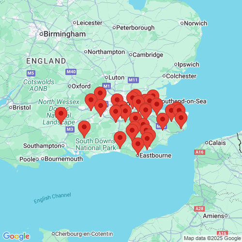 Map of Recent Inspections