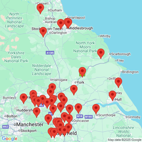 Map of Recent Inspections