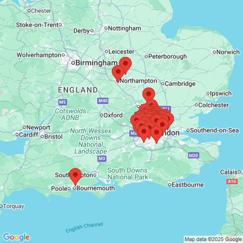 Map of Recent Inspections