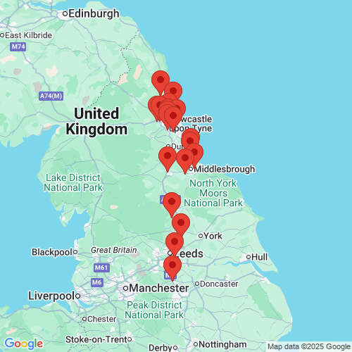 Map of Recent Inspections