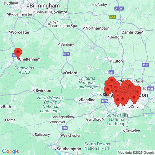 Map of Recent Inspections