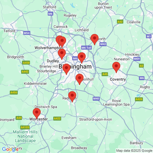 Map of Recent Inspections