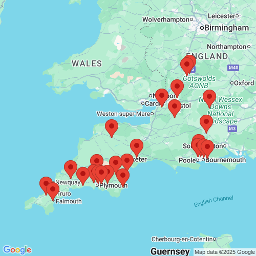 Map of Recent Inspections