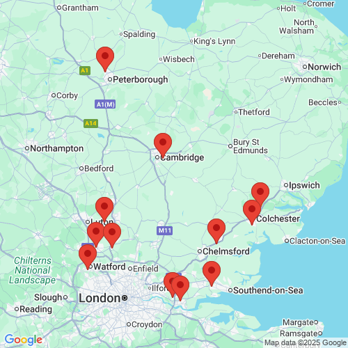 Map of Recent Inspections