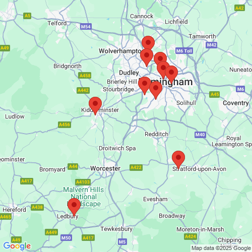 Map of Recent Inspections