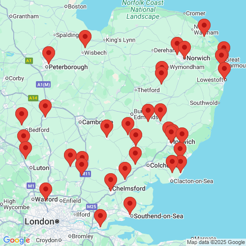 Map of Recent Inspections