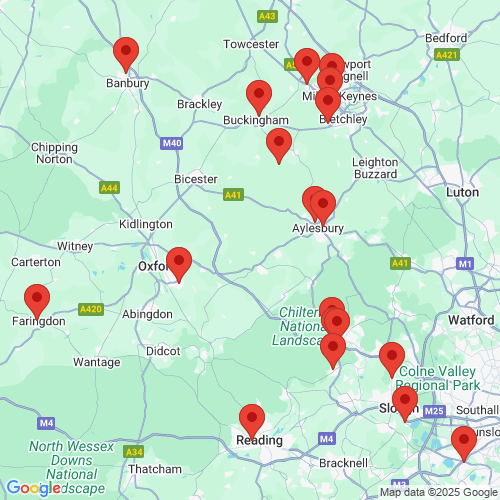 Map of Recent Inspections