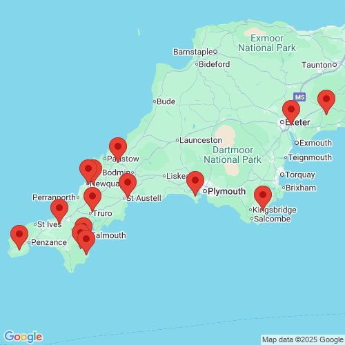 Map of Recent Inspections