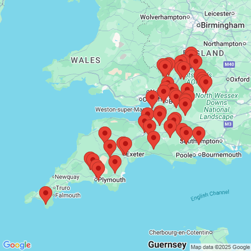 Map of Recent Inspections
