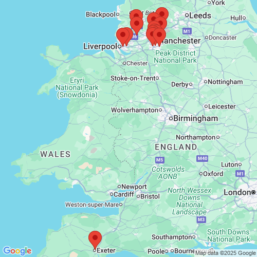 Map of Recent Inspections