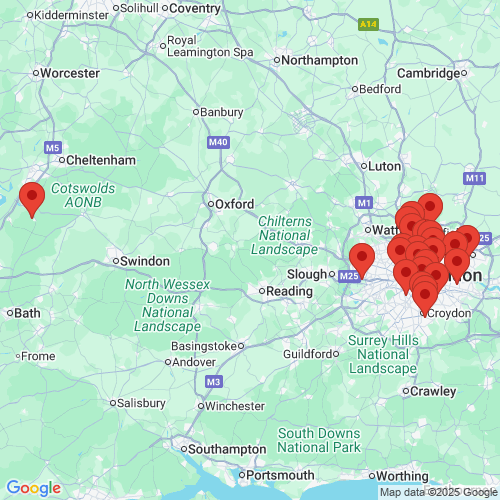 Map of Recent Inspections