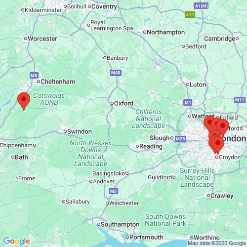 Map of Recent Inspections