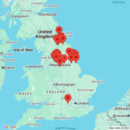 Map of Recent Inspections
