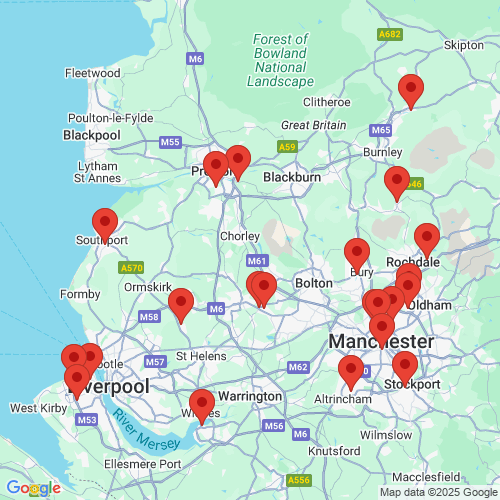 Map of Recent Inspections