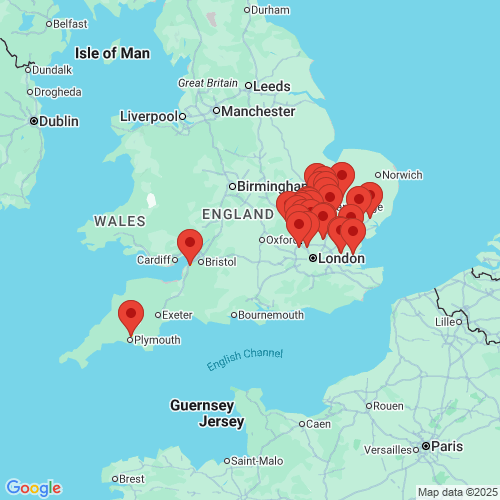 Map of Recent Inspections
