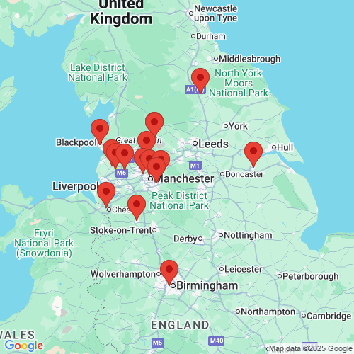 Map of Recent Inspections