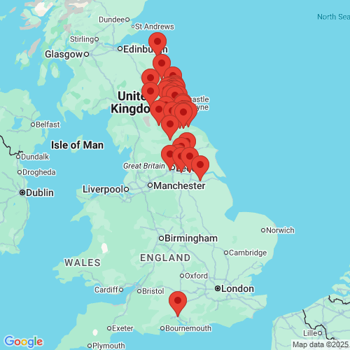 Map of Recent Inspections