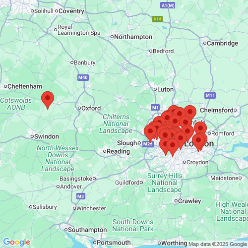 Map of Recent Inspections