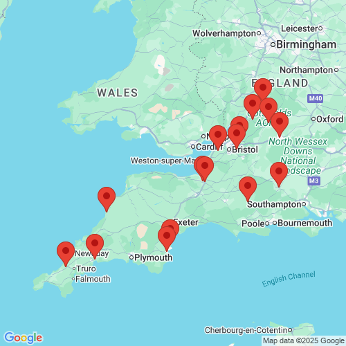Map of Recent Inspections