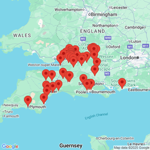 Map of Recent Inspections