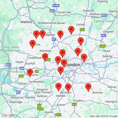 Map of Recent Inspections