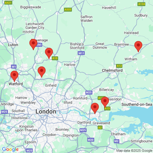 Map of Recent Inspections
