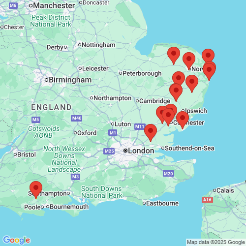 Map of Recent Inspections