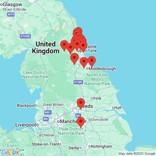 Map of Recent Inspections