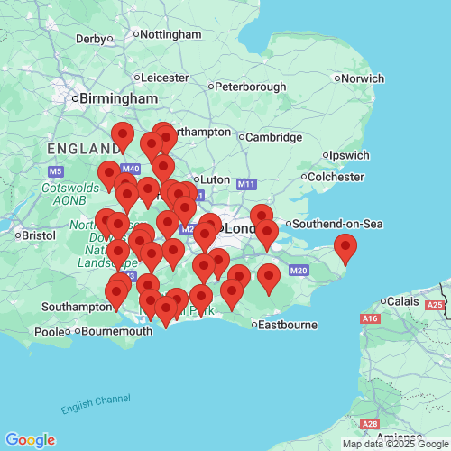 Map of Recent Inspections