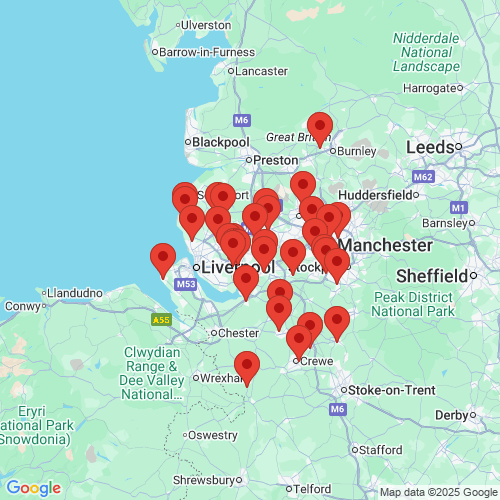 Map of Recent Inspections